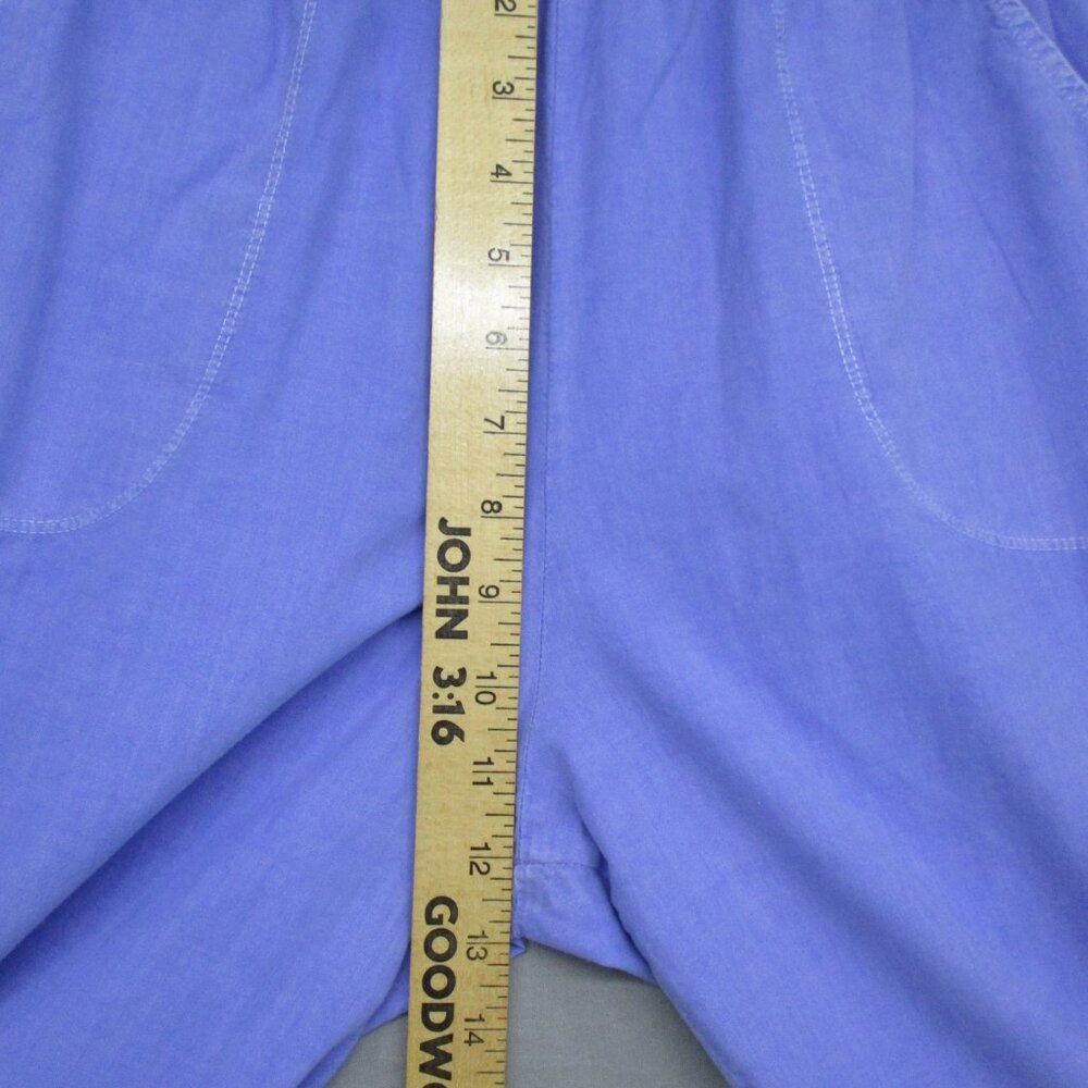 Fresh Produce Wide Leg Gaucho Pants Blue Women Size | L - Picture 5 of 8